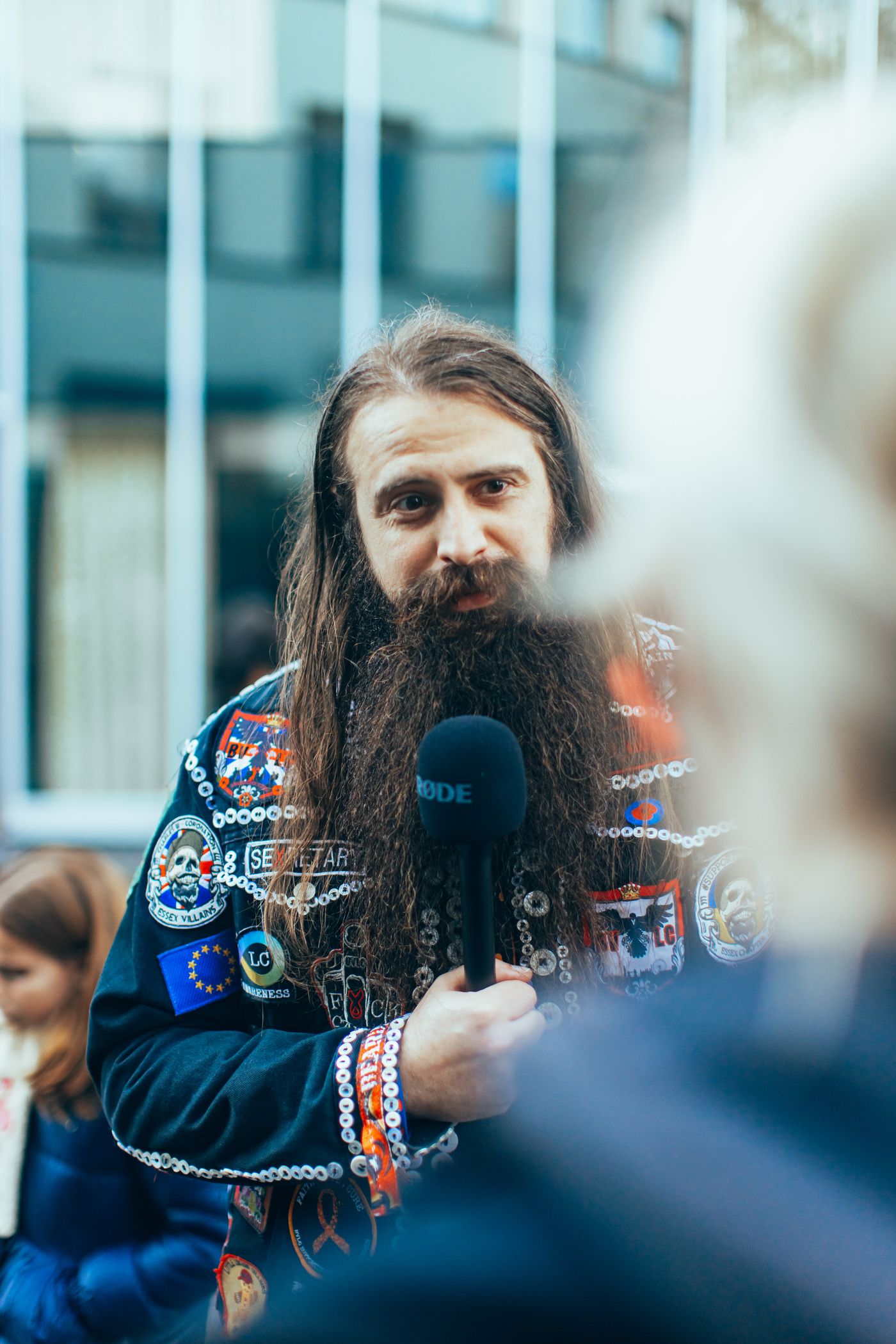Talking beards, on the record.
