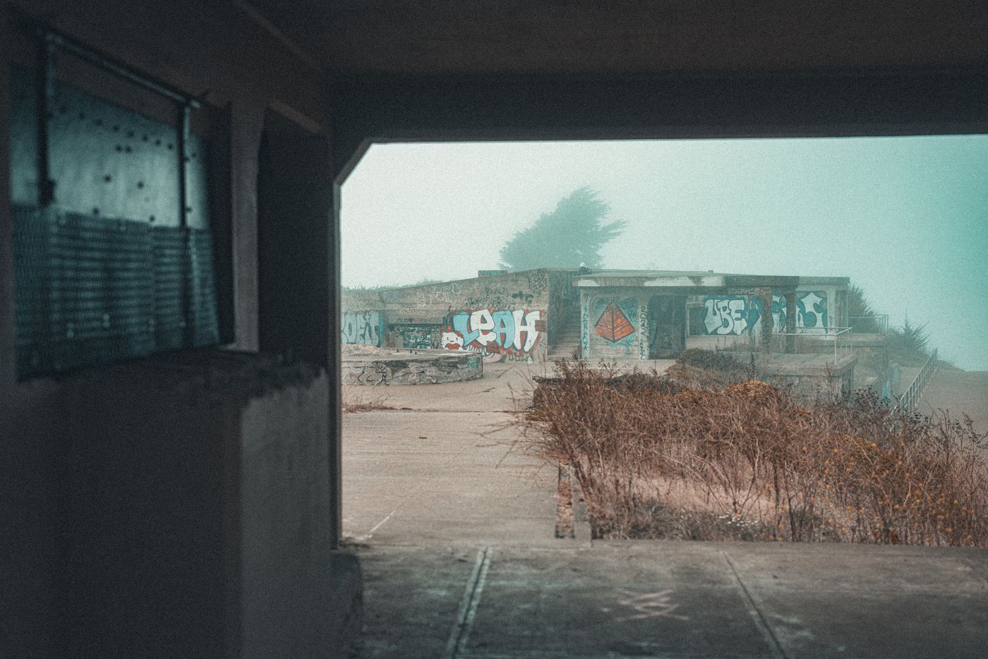 A window onto the fog.