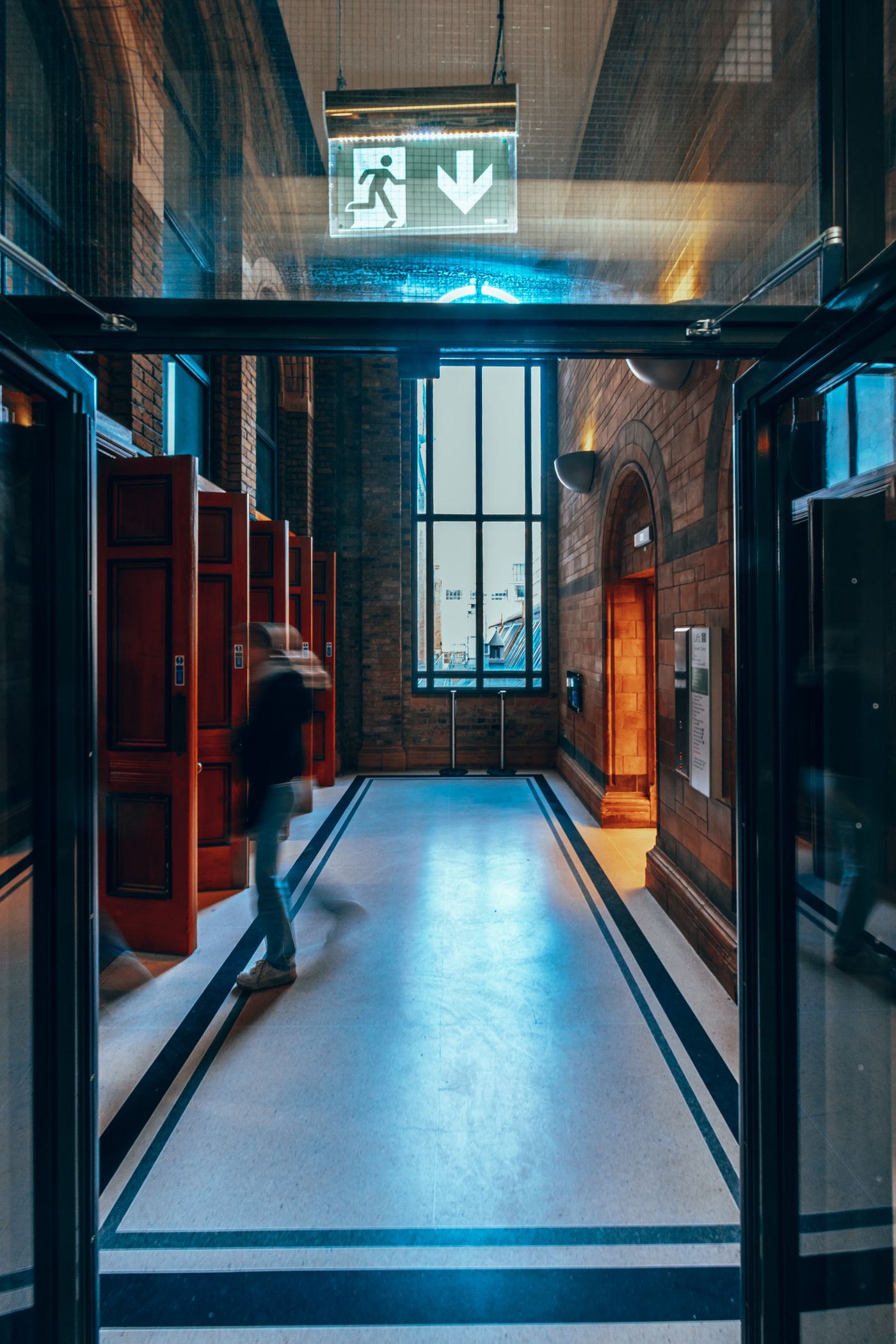 A quieter corridor.