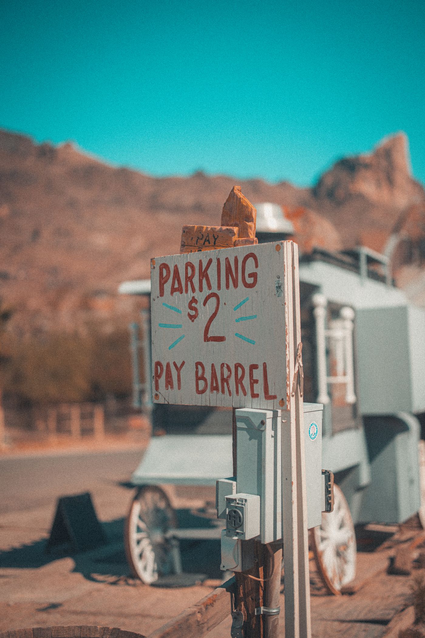 Pay the barrel.