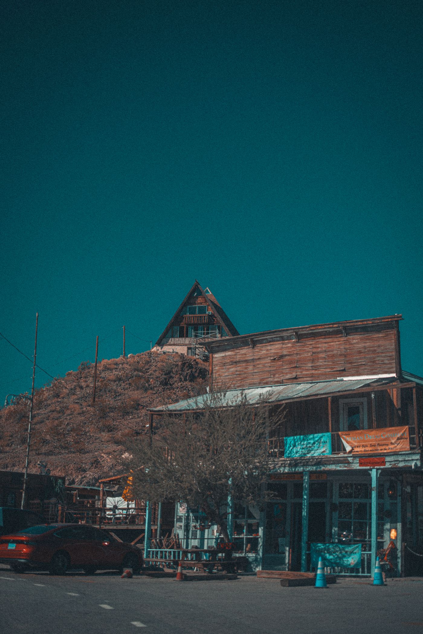大通りのロバたちの写真 26