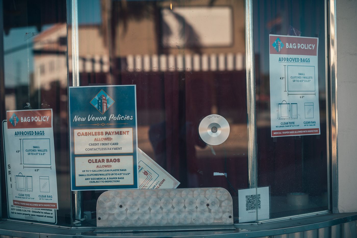 The box office.