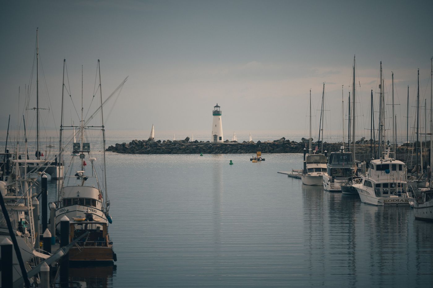 The lighthouse at the jetty.