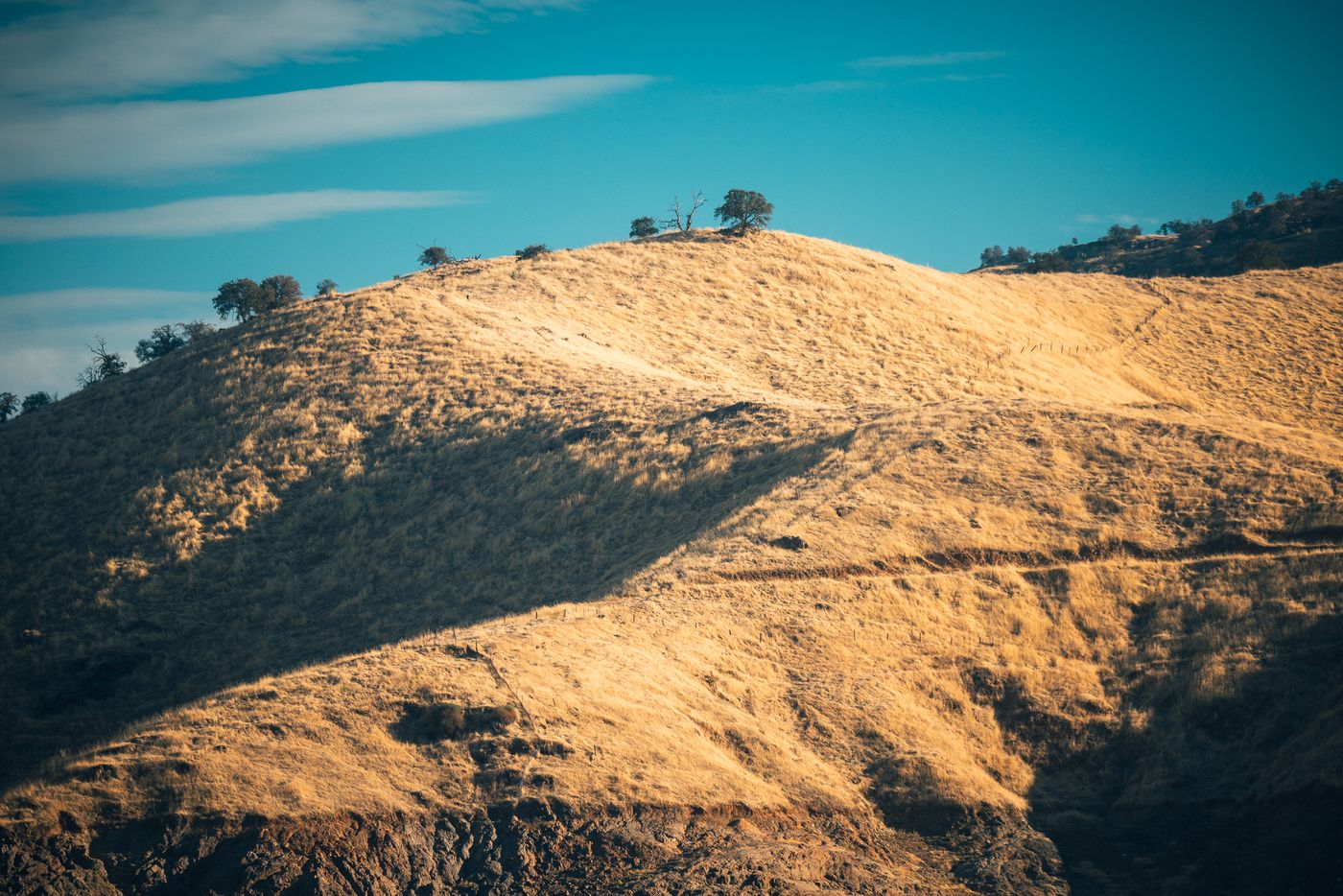 Golden slopes.