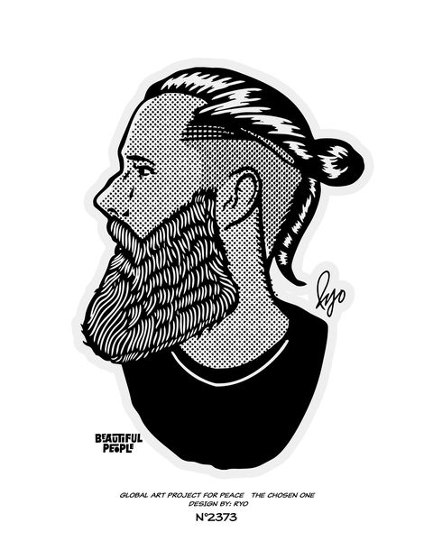 BBrthr portrait illustration (2025)
