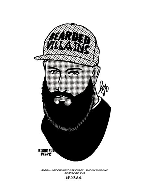 BBrthr portrait illustration (2025)