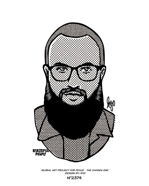 BBrthr portrait illustration (2025)