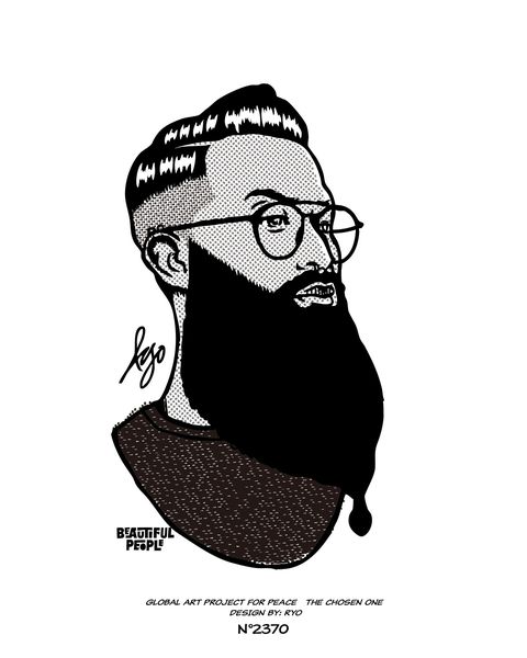 BBrthr portrait illustration (2025)