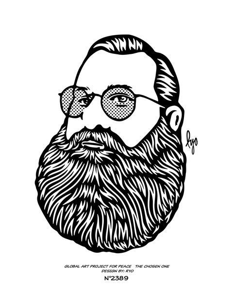 BBrthr portrait illustration (2025)