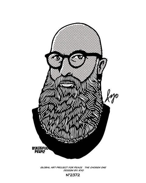 BBrthr portrait illustration (2025)