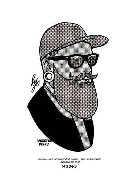 BBrthr portrait illustration (2025)