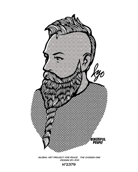 BBrthr portrait illustration (2025)