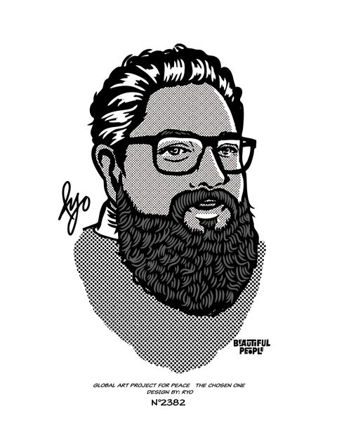 BBrthr portrait illustration (2025)