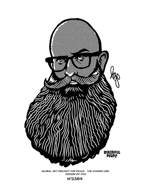 BBrthr portrait illustration (2025)